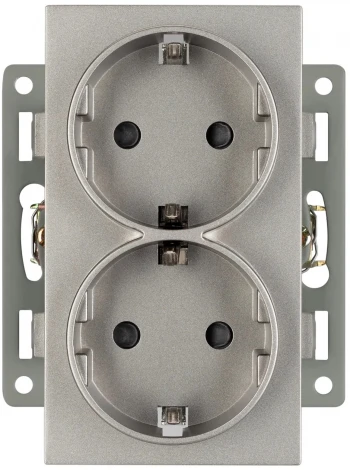 Механизм электрической розетки SCT-MEUD-PL-GR (250V, 16A) (Arlight) 043766