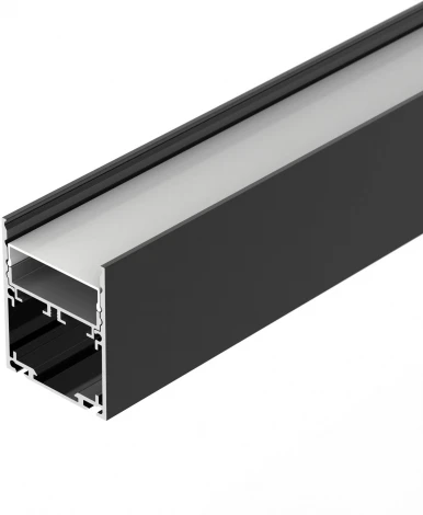 Профиль SL-LINE-4050-3L-2000 ANOD BLACK (Arlight, Алюминий) 044670