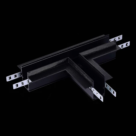 Коннектор T-образный для встраиваемого магнитного шинопровода под ГКЛ 12мм ST Luce Skyline 48 ST007.499.12