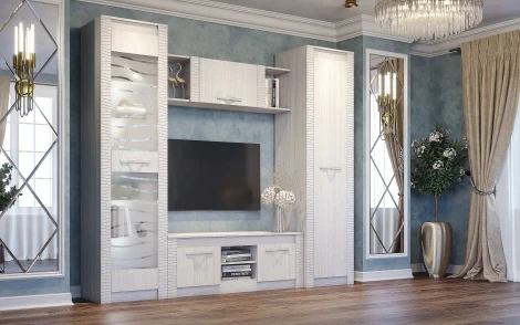 Шкаф БТС-пенал Монако ПН-18