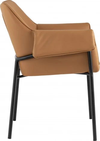 Кресло Бесс экокожа коричневый 2 шт. Stool Group (арт.УТ000037183)