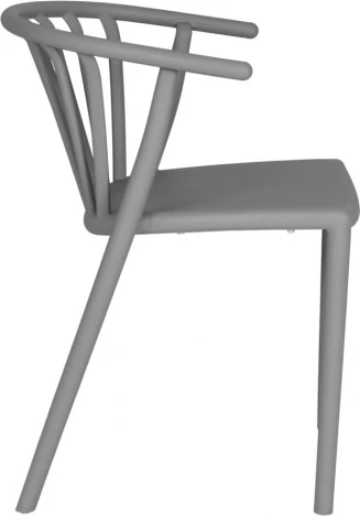 Комплект из 2-х стульев Bradexhome Venice светло-серый