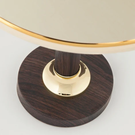 Интерьерная настольная лампа Eurosvet Lorenzo 60019/1 венге (220V, выключатель)