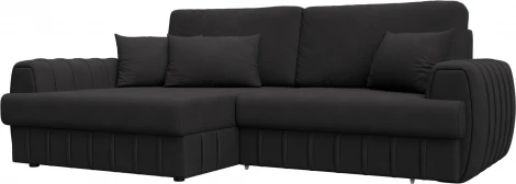 Диван угловой Лига-057 НПБ угол левый Лига Диванов (Замша) арт.129284L