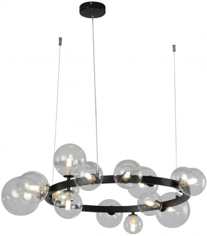 Подвесной светильник Kink Light Иона 09408-15,19 (220V, на тросе, шарики, кольцо)