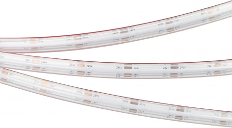 Светодиодная лента герметичная COB-PS-X544-10mm 24V Blue (11.5 W/m, IP67, CSP, 5m) (Arlight) 032182(2)