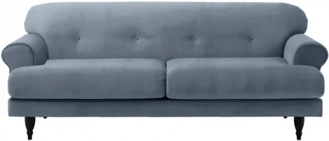 Диван Italia ОГОГО (арт.339440), (Ткань/Голубой)