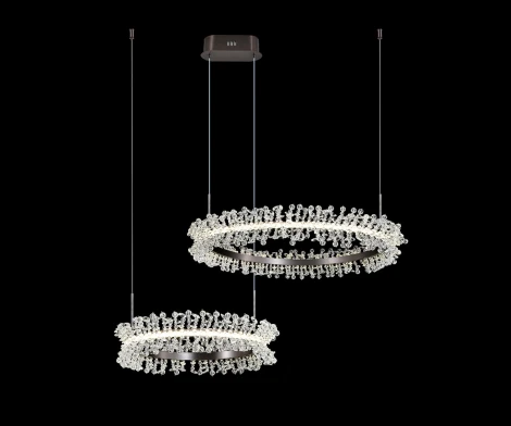 Подвесной светильник светодиодный с пультом Kink Light Лаура 08245,12PA