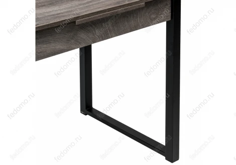 Стол Woodville Форли дуб рошелье / черный матовый 424179