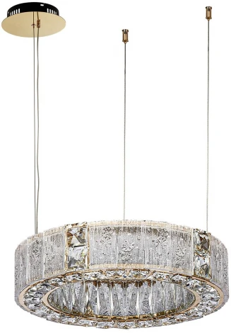 Подвесной светильник Favourite Templum 4204-4P (LED, 220V, на тросе, кольцо)