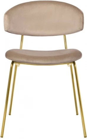 Стул Elle латте с золотыми ножками Bradex Home (арт.RF 0718)