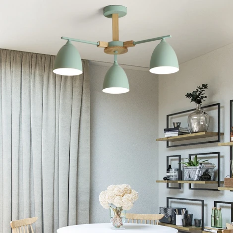 Потолочная люстра на штанге Noa 3 Mint By By ImperiumLoft Noa01 (220V)