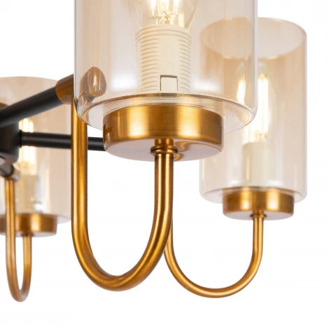 Потолочная люстра на штанге Freya Jewel FR5321CL-05BZ