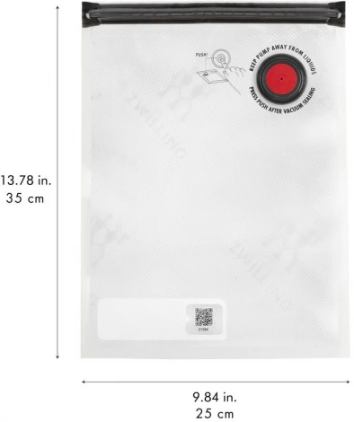 Набор пакетов для вакуумного хранения ZWILLING Fresh&Save, размер M, 10 шт. 36800-220