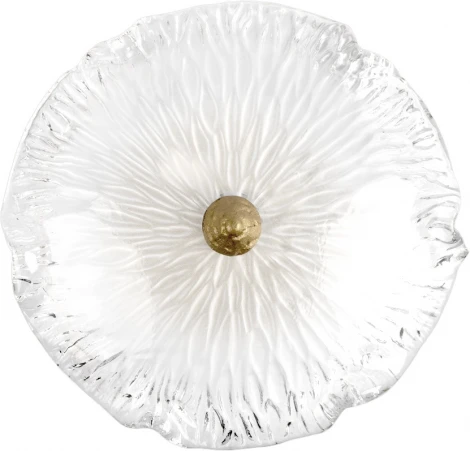 Настенный светильник Loft It Bloom 10352W/B AB (220V, выключатель, цветы)