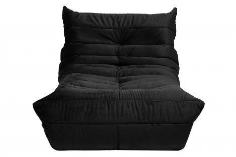 Диван Dreambag Маршмеллоу Черный 1 секция 7312400
