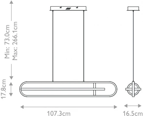 Подвесной светильник Eurofase QN-DEMARK-LP-BK (LED, 220V, на проводе)