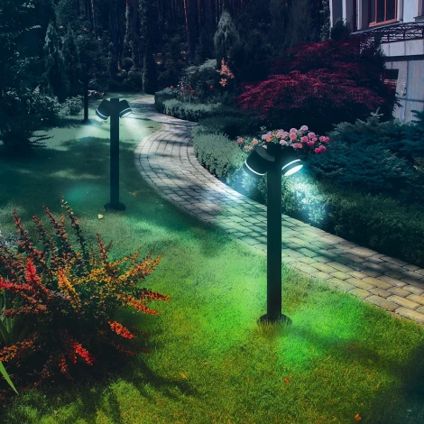 Лампа светодиодная GX53 таблетка 12W 175-265V GX53 красный Feron LB-455 51018