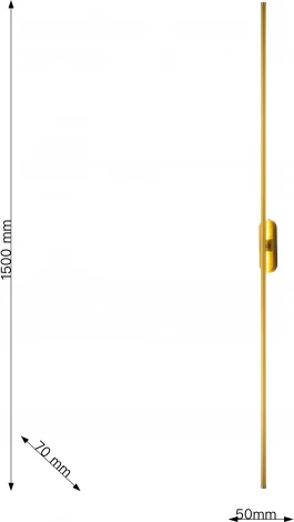 Бра линейное светодиодное Favourite REED 3001-3W