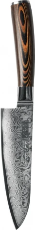 Набор из 4х ножей + универсальная подставка Omoikiri Damascus Suminagashi-SET 4996233