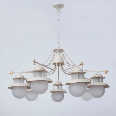 Подвесная люстра Abrasax L.9201-7CREAM/G (220V, на цепи)