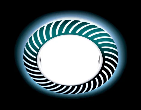 Встраиваемый точечный светильник Ambrella Gx53 Led G444 WH/CLD