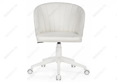 Компьютерное кресло Woodville Пард экокожа белый 464224