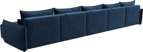 Диван п-образный Лига-051 НПБ МегаЛонг Лига Диванов (Велюр) арт.128746