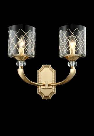 Бра Crystal Lux Gracia AP2 GOLD