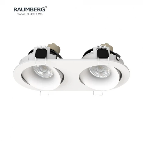 Встраиваемый светильник Raumberg Eller2Wh White (DE-2002)