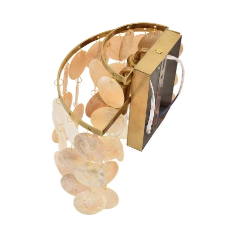 Бра Lumion Shella 8386/2W бронза/перламутровый, металл/ракушка E14 2*40W 220V