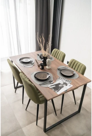 Компьютерный стол Notta Лиман (Металл,ЛДСП/Черный) арт.615156