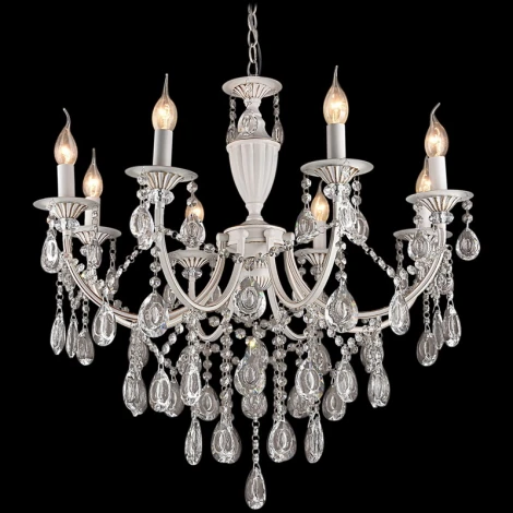 Подвесная люстра Reluce 03517-0.4-08 (220V, на цепи, подсвечник, свеча)