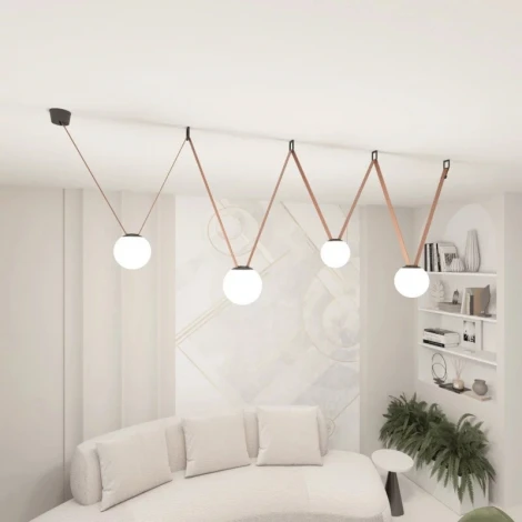 Комплект ременной трековой системы Belty Denkirs Belty Set DK55SET20-01-BR (LED, 48V, шарики)