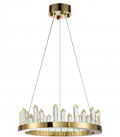 Подвесная люстра Moderli Ingrid V9050-PL (LED, 24V, хрусталь, на тросе, круглые)