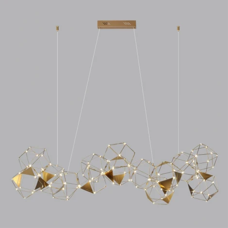 Подвесная люстра Odeon Light Trellis 5086/64L античная бронза/металл LED 64W 4000K 3800Лм (220V, на тросе)