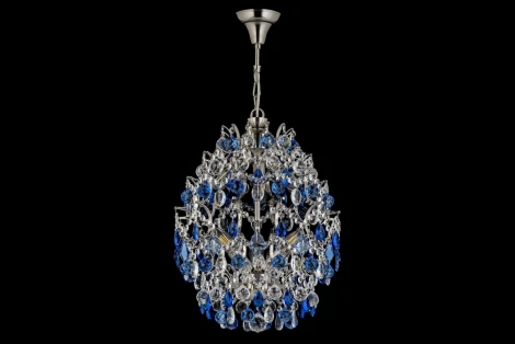 Подвесная люстра хрустальная Dio D'Arte Unico Unico E 1.12.42.101 N (220V, на цепи)
