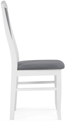 Деревянный стул Woodville Гроджин серый / белый 528932