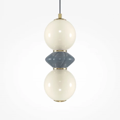 Подвесной светильник Maytoni Brosche MOD362PL-L10GR3K (LED, 220V, на проводе, шарики, бусы)