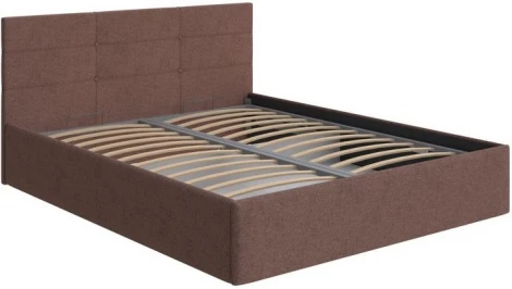 PROxSON Кровать Vector с бельевым ящиком (Ткань: Жаккард Tesla Брауни) 90x200