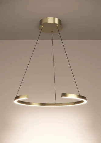 Подвесной светильник светодиодные Eglo Labonete 390516 с регулировкой цветовой температуры 24,8W(LED) 2200-6500K, 4100lm, алюминий, сталь, золотой, белый