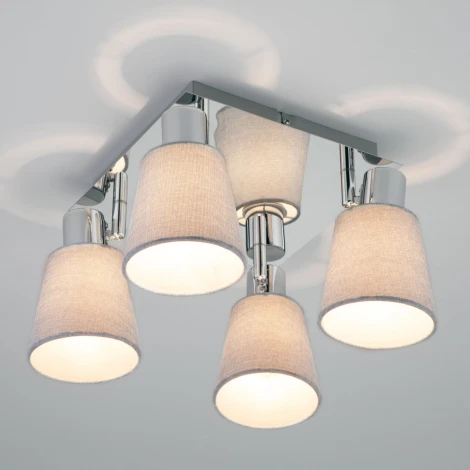 Спот Eurosvet Culver 20080/4 хром/голубой