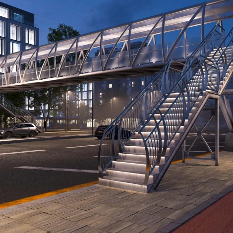 Светодиодная лента герметичная MonLIGHT-SIDE-A140-12x17mm 24V Warm3500 (9.6 W/m, IP67, 5m, wire x2) (Arlight, Вывод боковой, 3 года) 042785