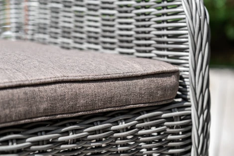 "Фредо" обеденная группа плетеная, цвет графит 4SIS арт.УТ-00002208