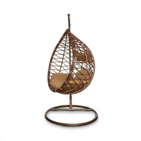 Кресло-качели KM 1034 из ротанга большие