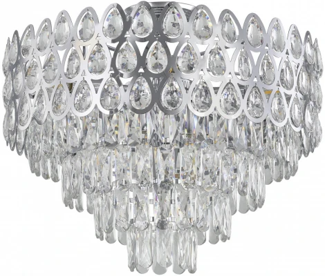 Потолочная люстра хрустальная на штанге Arte Milano Sorrento-2019 372019/8/50/550 CR (220V)