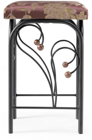 Табурет Woodville Клео 5 черный / темный 446219