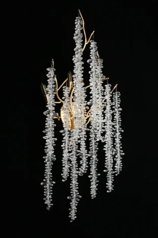 Бра Aployt Paulina APL.848.01.03 (220V, хрусталь, подвески, ветки)