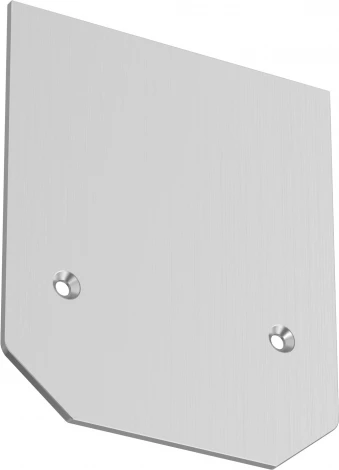 Заглушка торцевая для профиля TRA004MP-21S S35 серый (магнитный) Maytoni Technical TRA004MPEC-21S