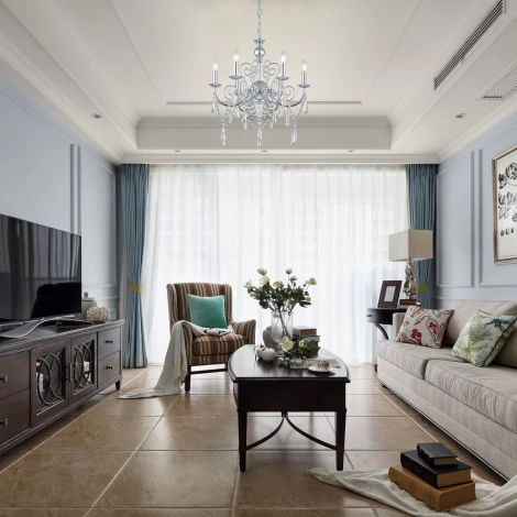 Подвесная люстра Arte Milano AM345620 345620/6 CR (220V, подвески, на цепи, подсвечник, свеча)